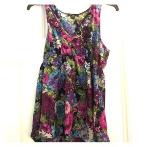 Forever 21 floral tank